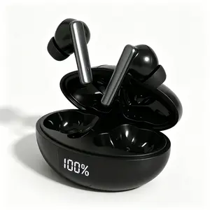 Wireless Earbuds, Bluetooth 5.4 Ear Buds LED Power Display, Support 159 Languages No Subscription Headphones Bass Stereo, Bluetooth Earbuds in-Ear Noise Cancelling Mic, 40H Playback Mini Case IP7 Waterproof Sports Earphones for Android iOS