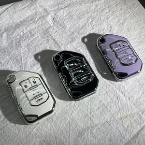 Key Fob Cover + Keychain Lanyard for Jeep Gladiator JT Sahara JLU 2018-2023｜Full Protection