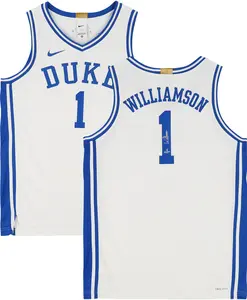 Zion Williamson Duke Blue Devils Autographed White Nike Limited Swingman Jersey - Fanatics Authentic Certified