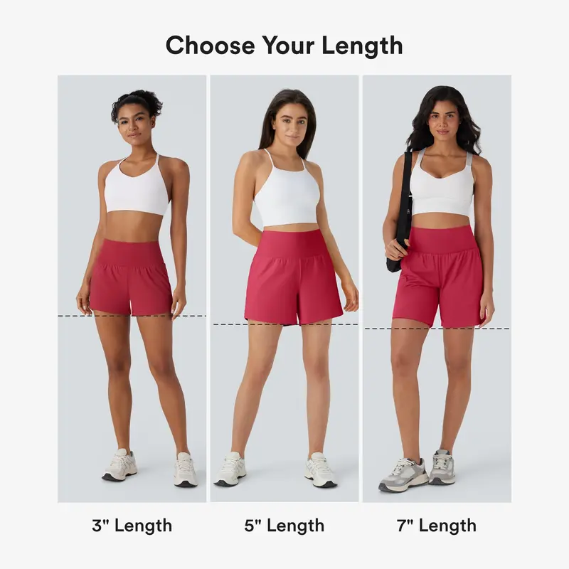 Jupe-culotte Tennis Halara Softlyzero – Coupe Croisée Haute, Fluide Et Aérée – Bleu – Taille L