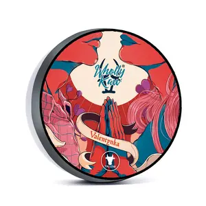 Valentynka Shaving Soap - Luxury Dense, Rich & Creamy Lather Wet Shave Puck Grooming and Skincare for Men. Tallow, Whey Proteins, Donkey Milk, Water Buffalo Milk, Lanolin, Hops Extract, Shea Butter, Cocoa Butter, Kokum Butter Made in USA