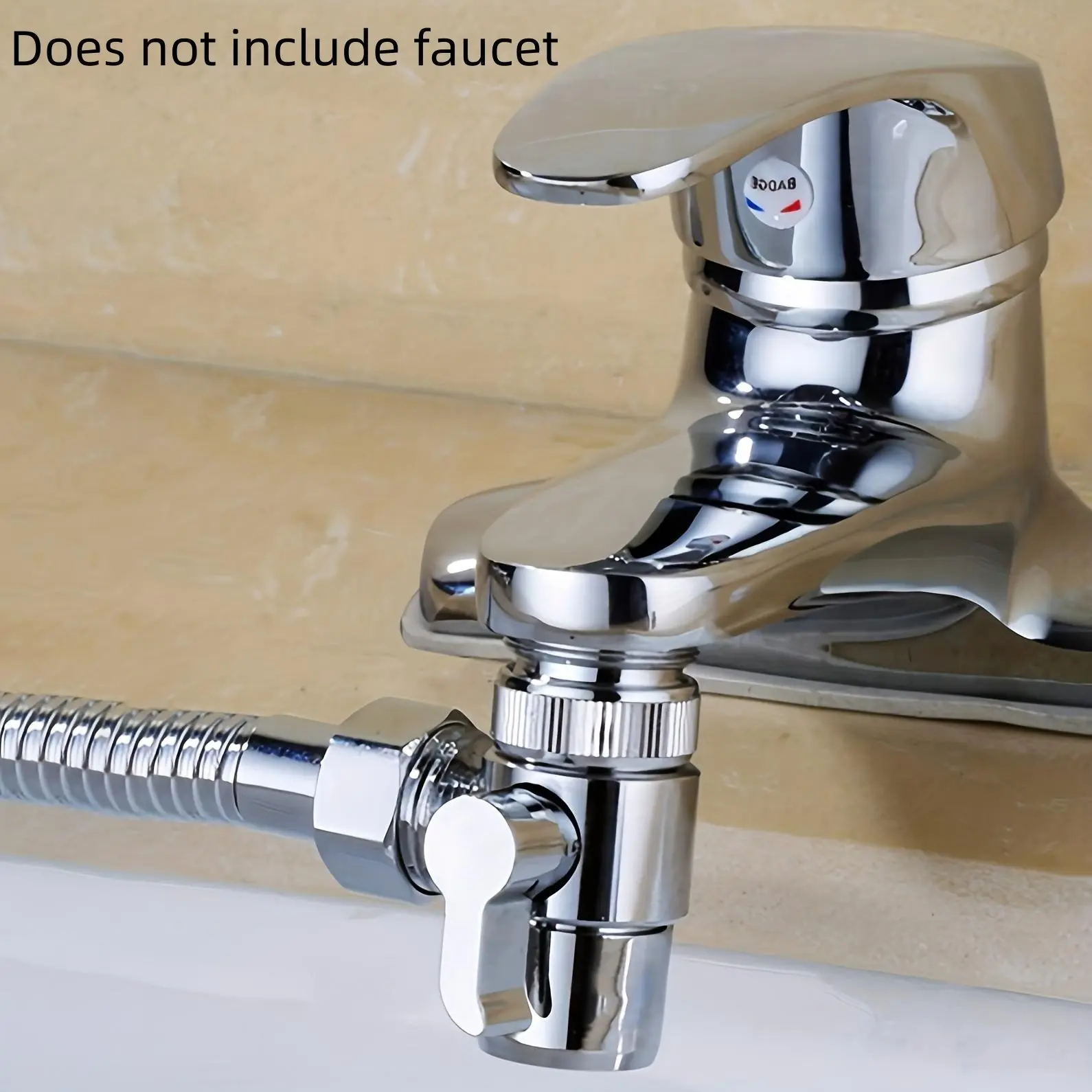 Faucet Adapter Connector, Universal One Second Washing Machine Diverter Converter, Water Diverter for Bathroom Sink