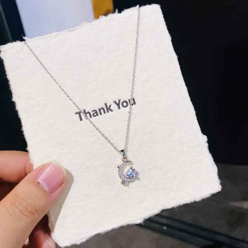 D34 Silver Heart Moon