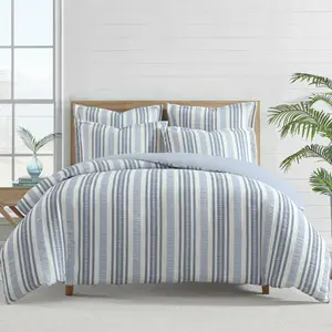 Seaside Stripes Duvet Cover Set