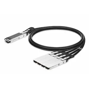 NVIDIA passive copper splitter cable, IB twin port NDR 800Gb/s to 4x200Gb/s, OSFP to 4xOSFP, 1m