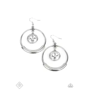 URBAN ECHO - WHITE EARRING - MAGNIFICENT MUSINGS - 1585