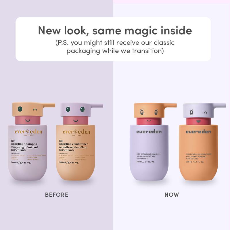 Evereden – Happy Hair Duo | Kids Shampoo & Conditioner Set | For Ages 3+