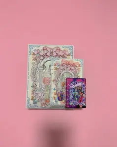 acrylic shaker  custom notebook SET BUNDLE