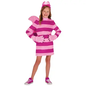 Girl's Disney Cheshire Cat Costume Dress (© Disney)