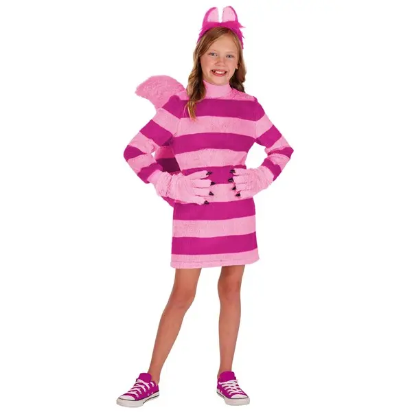 Girl's Disney Cheshire Cat Costume Dress (© Disney)
