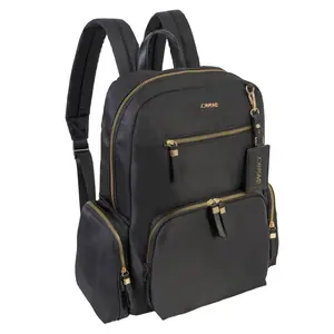 Joan & David Twill Nylon 18 Inch Workbook Backpack