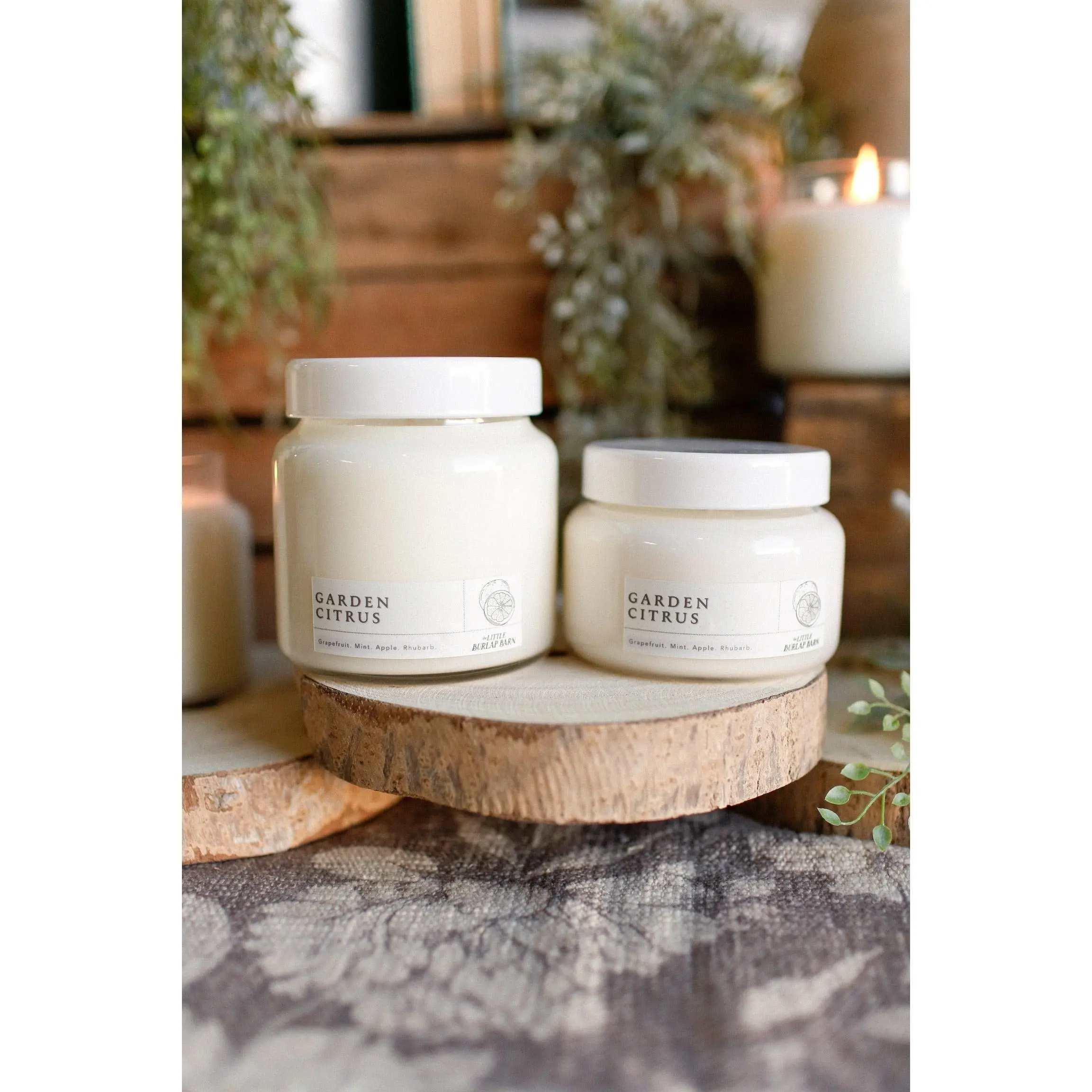 Garden Citrus Apothecary Candle