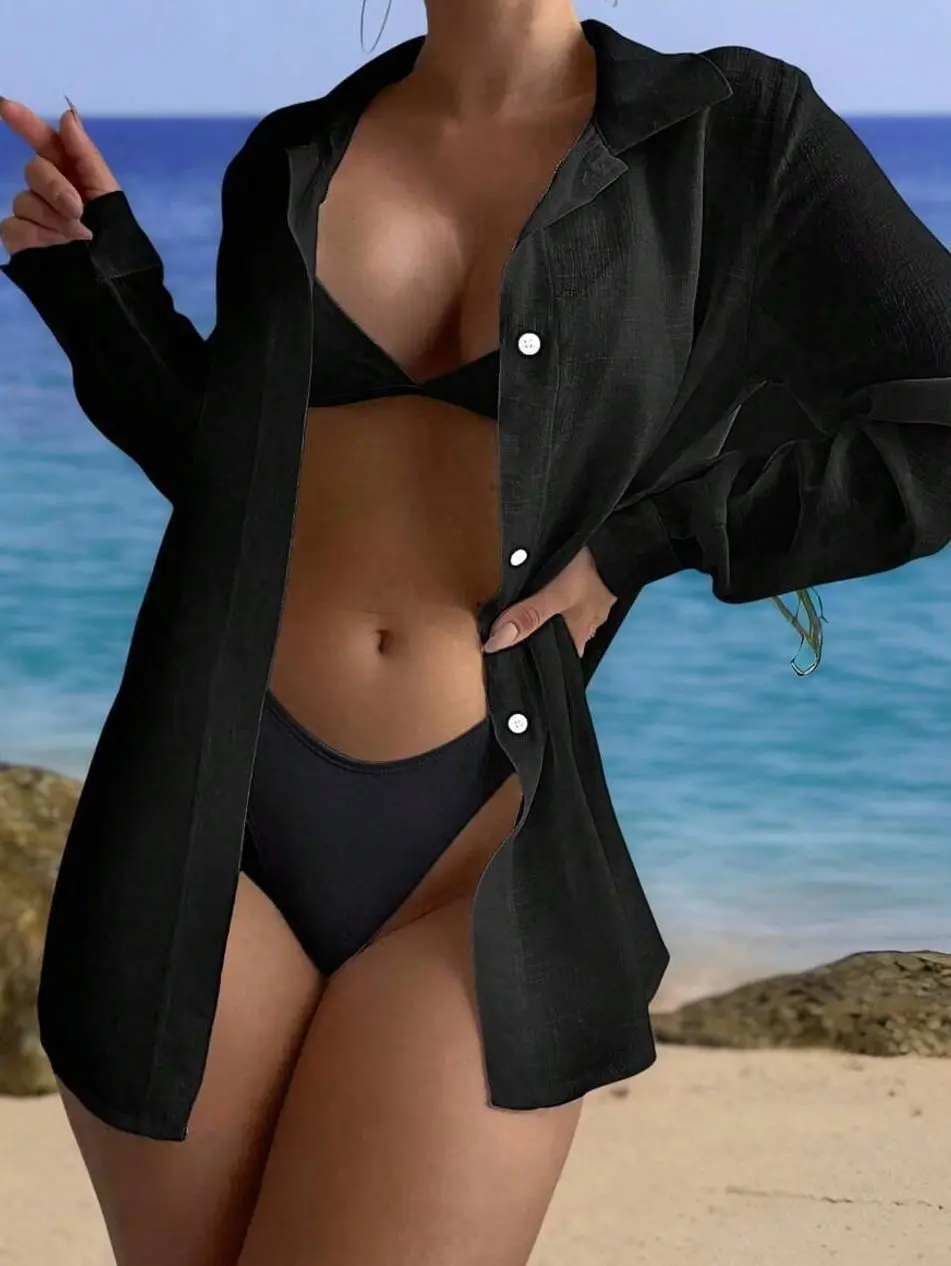 Vaytide Summer Beach Button Front Kimono Wedding