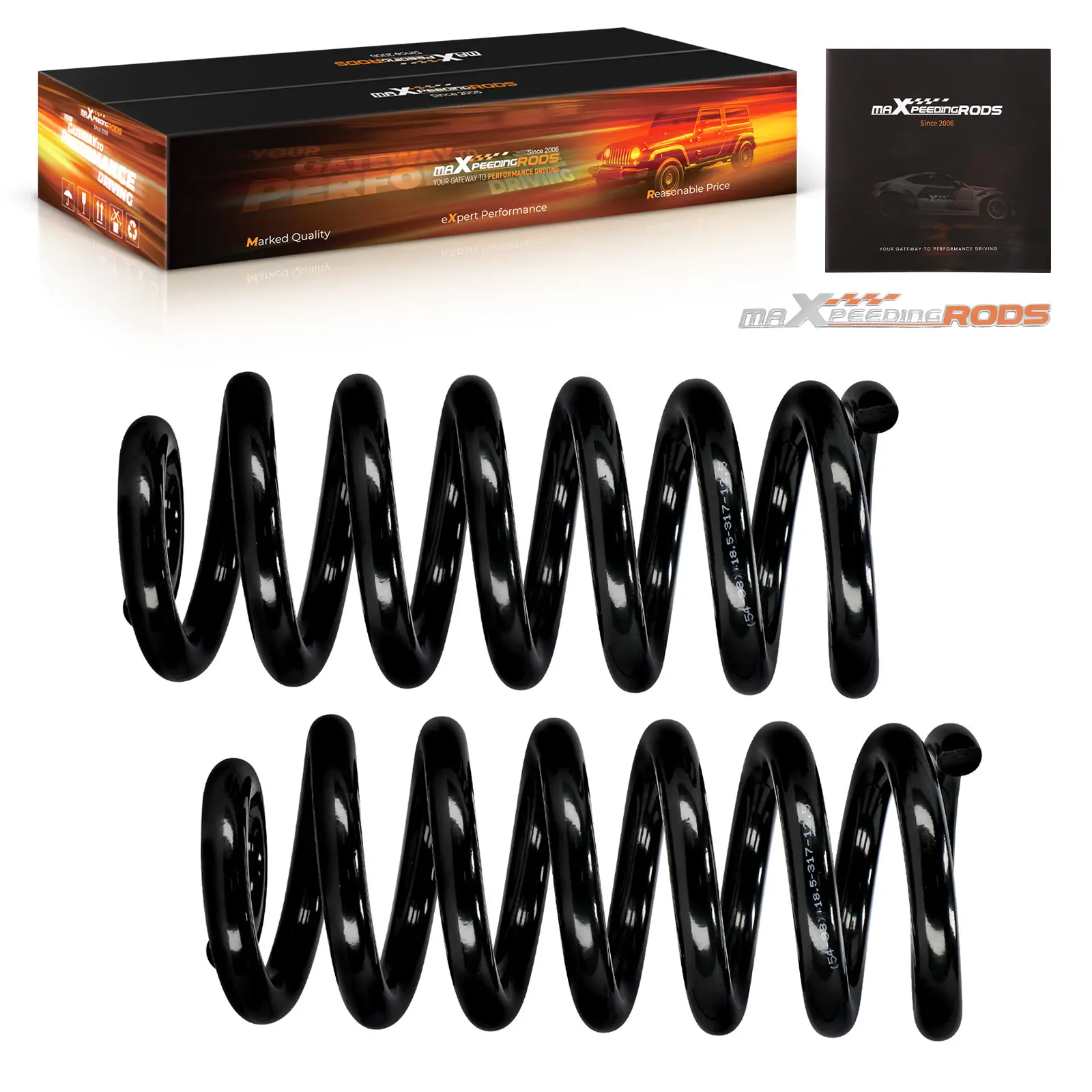 1" Front Lowering Coil Springs Drop Kit compatible for Chevy C10 compatible for GMC C15 1963-1987