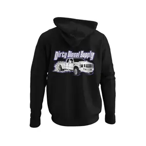 Unisex Purple 2008- 2010 Ford 6.4 Powerstroke Dually Truck doing a Burnout Pullover Hooded Sweatshirt Menswear Sweaters Long Sleeve Tops Longsleeves Underwear Wetsuit