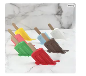 Melting Popsicle Wall Art Room Decor | Colorful Art For Home Display | Kids Room Decor