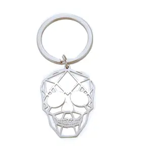 Geometrical skull key Chain