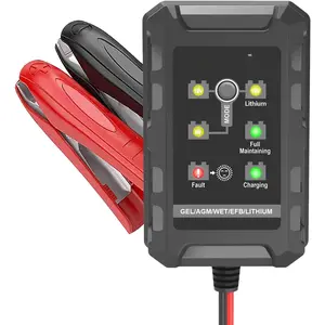 1.5-Amp    Charger,6V and 12V Automotive  Charger  Maintainer,Trickle Charger,Float Charger for ,,ATV,AGM,Gel,Lithium and Deep Cycle