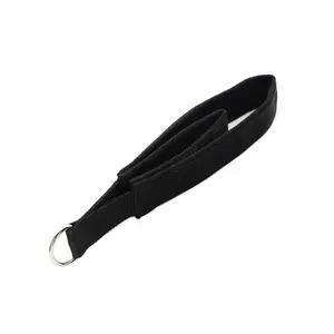 Pilates Strap, Dual Loop Pilates Band, Comfortable Thickened, Fitness D-Type Ring, Medium Tension Nylon, Ankle Strap with Thickened D-Ring