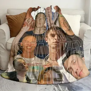 Retro Blanket Drew Starkey as Rafe Cameron Outer Banks Stylish blankets Great for bedroom beds sofas picnics and travel throws