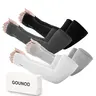 GOUNOD Unisex Compression Arm Warmers (Gym Accessories) - 92% Nylon 8% Spandex Quick-Dry Fabric, UPF 50+ Cooling Sun/Dust & Insect Guard, Stretchy Grip, Elastic Fit, Thumb Freedom, Watch Holes, Easy Care (Over 15 Inches, for Gym, Outdoor Work) Arm Guard
