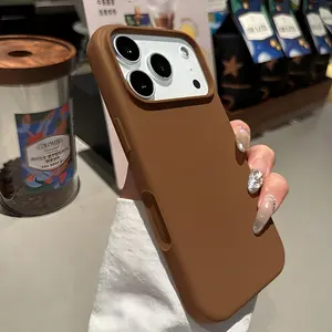 New Fashionable Versatile Phone Case, Compatible for Apple 17/16/15/14/13/12/11/XS/X Pro Promax Plus Series |   Memorial Gift |   Lightweight Matte Texture |   Comfortable Drop Protection Resistant to Deformation, Solid Matte Phone Case and Accessories,