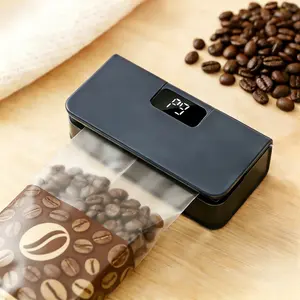 Portable snack bag sealing machine,4 in 1 heat USB rechargeable snack bag selaer,plastic Electric bag sealers, keep food fresh. Portable Sealer Picnics.