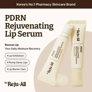 Dr.Reju-All Advanced PDRN Rejuvenating  Serum - Hydrating Balm with Lipozip PDRN, Hibiscus, Lactic Acid, AHA, Hyaluronic Acid - Gentle Exfoliating, Smoothing, Moisture-Boosting - 0.3 Fl Oz for Glowy Dewy
