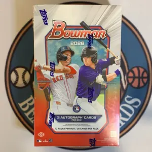 1 PACK - 2026 Bowman Baseball Jumbo Pack