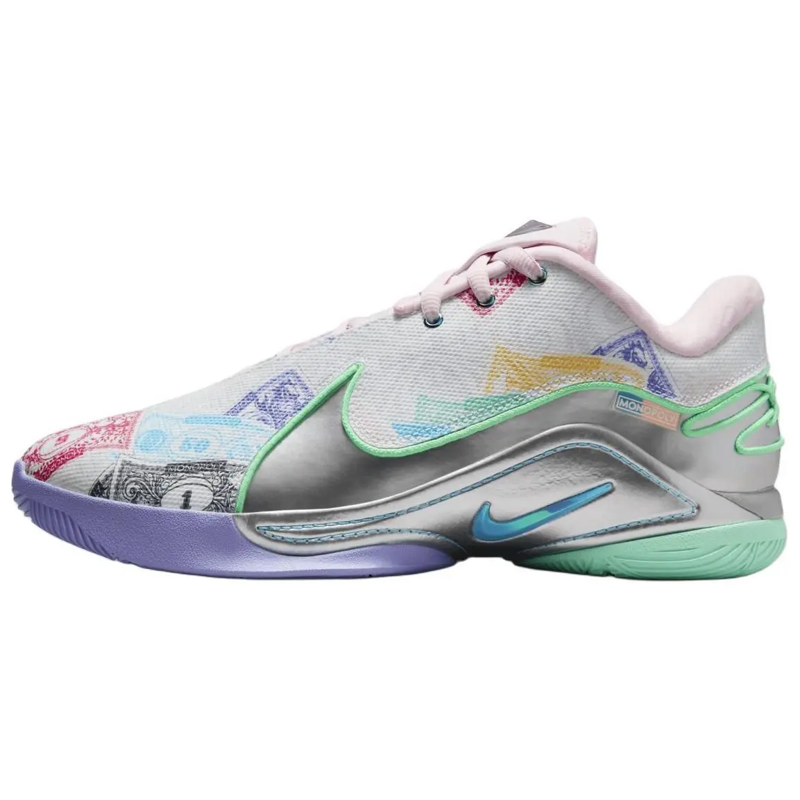 Nike LeBron 22 Ep Monopoly' Versatile Durable Non-slip Low Top Basketball Shoes Men's FZ1098-100