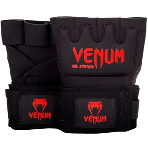 Venum Gel Kontact Quick Wraps - Black/Red