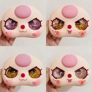 BabyThree stuffed Toy Doll Face and Eyes