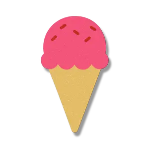 Ice Cream Magnetic Shape