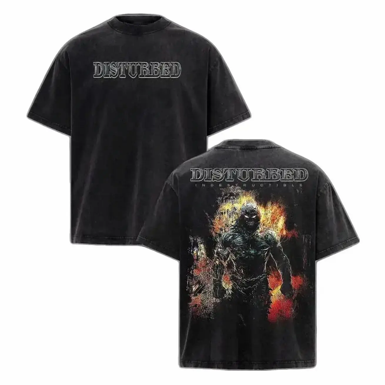 Disturbed Entombed Heavy Metal Shirt, Disturbed Unisex Tshirt, Music Graphic Oversized Tee, Rock Band Shirt, Retro Music Tee, Rock Music Lover Shirt, Vintage Band Shirts Casual Comfort Cotton Fabric Fit Top, Streetwear For Man FNQ