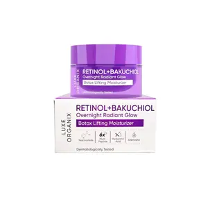 Luxe Organix Retinol + Bakuchiol Overnight Radiant Glow Lifting Moisturizer – 50g