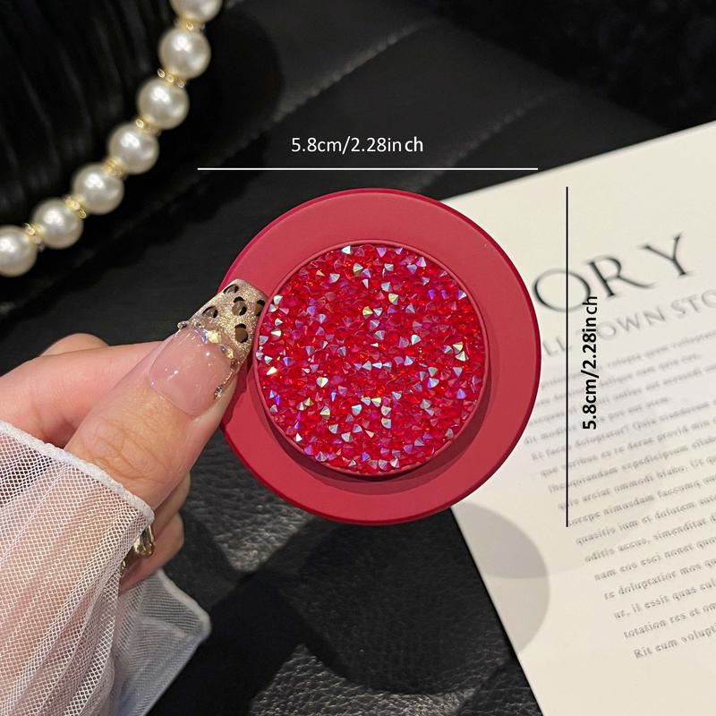 Brilliant diamond model, super strong magnetic mobile phone holder, multi-color luxury color matching, free horizontal and vertical screen hovering, full of high-end feeling, strong adsorption and no falling, universal for mobile phones/tablets/airpods