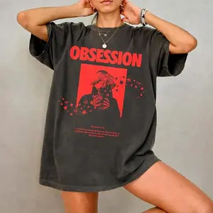 Obsession Movie Shirt, Red Horror Thriller Graphic Tee, Obsession Definition Vintage Film T-Shirt, Comfort Colors Halloween Gift