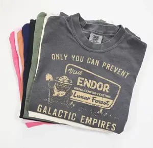 Comfort Colors® Ewok SW Shirt, Ewok Endor National Park Protect Our Forest Shirt, Vintage Forest Camp Shirt