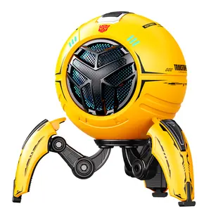 Officially Licensed Transformers Bumblebee Bluetooth Speaker (2026 New) – RGB  Light, 10W Bass Subwoofer, Wireless BT 5.4, Karaoke Mode, TWS Stereo Pairing, Gaming Desk Smart , PC, iPhone & Android Compatible, Cool Tech Gift for Men, TF-Y17Pro Model Audio