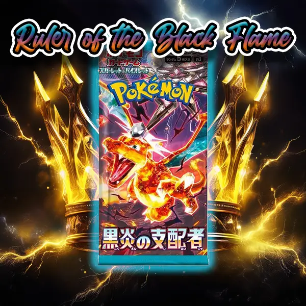 ⚡LIGHTNING TTC Japanese Ruler of the Black Flame Booster Pack⚡
