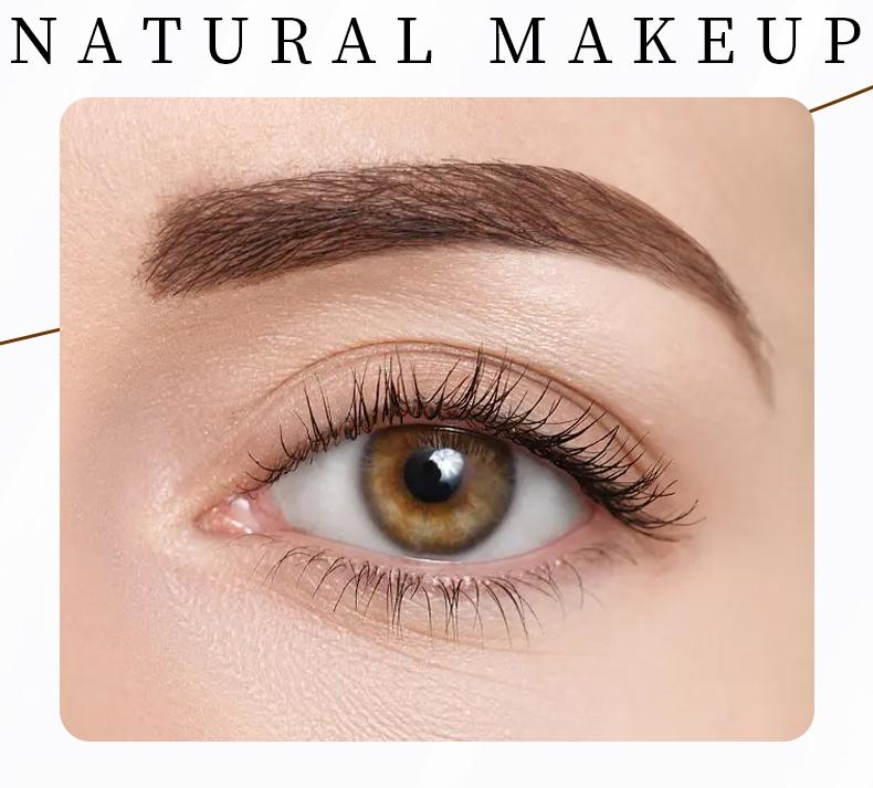 Vaakav Original 4D Brush Tip Waterproof Microblading Eyebrow Pen, 2-in-1 Dual-Ended, Natural Hair-Like Strokes, Long-Lasting Waterproof mini eyebrow pencil, long-lasting color, smudge-proof.