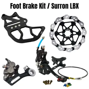 EBG Foot Brake Kit Single Caliper for Surron Light Bee (Ultra Bee Brakes)