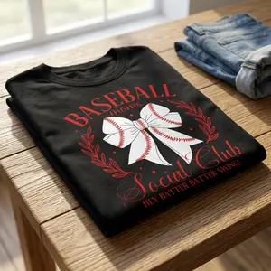 Baseball Social Club Heavyweight Cotton T-Shirt - Crafted with Purpose | Everyday Customs Co.