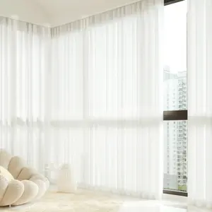 Waterproof Scratch-Resistant Sheer Curtains, Home Decoration Curtain, Net Curtains, Window Curtain, Classical Style Drapes for Bedroom Balcony Living Room, Halloween Festival Decorations