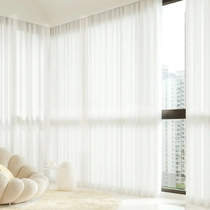 Waterproof Scratch-Resistant Sheer Curtains, Home Decoration Curtain, Net Curtains, Window Curtain, Classical Style Drapes for Bedroom Balcony Living Room, Halloween Festival Decorations
