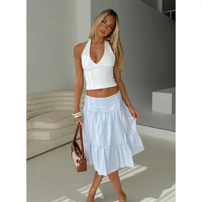 Cascades Midi Skirt Princess Polly TikTok Shop