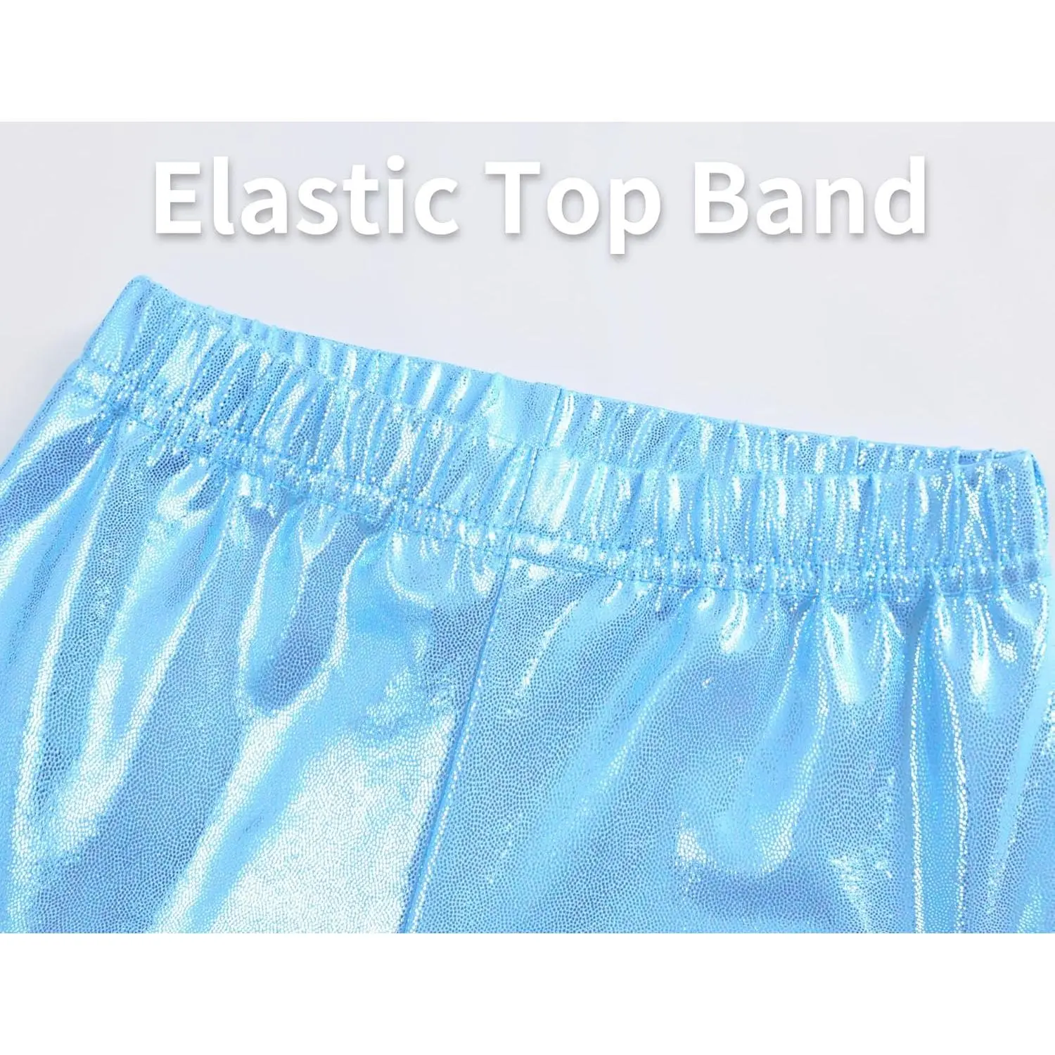 Girls' Metallic Stretch Comfort Shiny Mystique Dance Leggings - Toddler Kids Teen Yoga Party Workout Pants Breathable High Waist Fitness Activewear for Dance Class Gym Exercise Girls' Metallic Stretch Comfort Shiny Mystique Dance Leggings - Toddler Kids Teen Yoga Party Workout Pants Breathable High Waist Fitness Activewear for Dance Class Gym Exercise