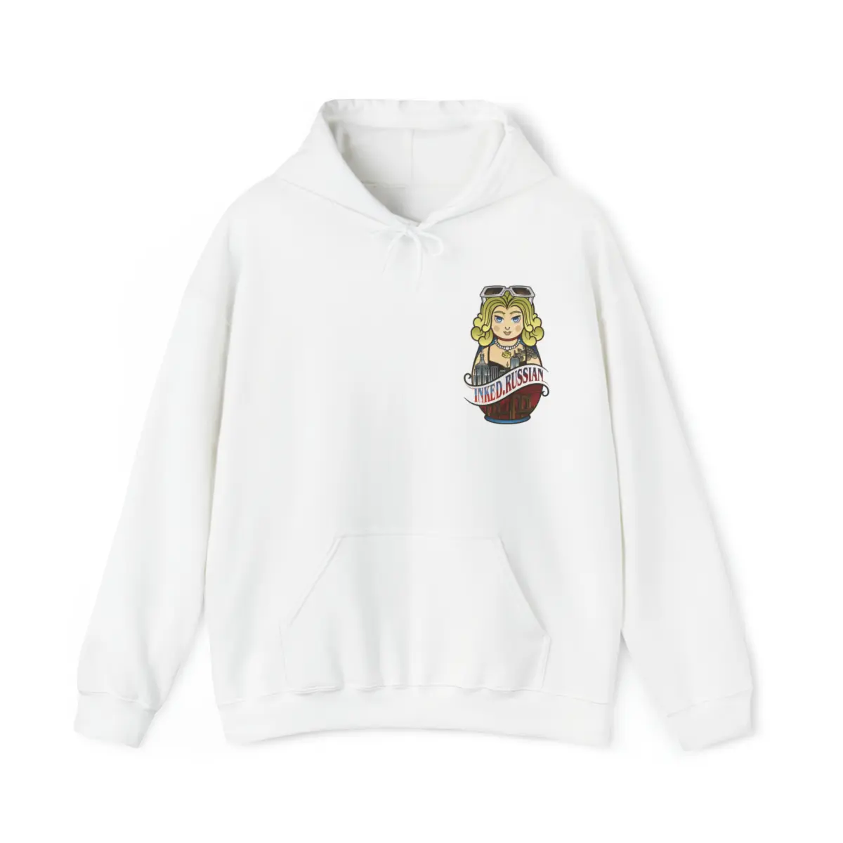 Inked Russian Unisex Hooded Sweatshirt