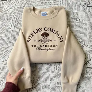 Shelby Brothers Ltd Garrison Tavern embroidered Sweatshirt, Peaky Blinders Inspired Crewneck, TV series fan merch