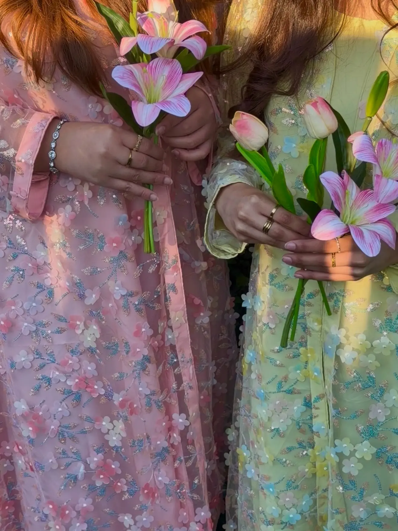 Floral Embroidered Abayas